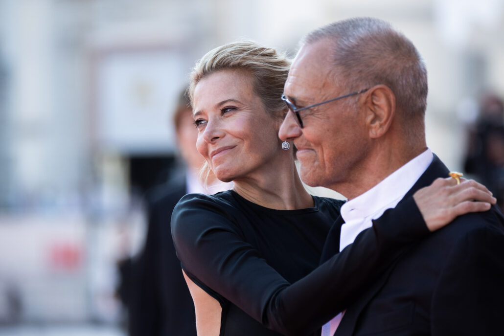 Кончаловский и Высоцкая на Венецианском кинофестивале