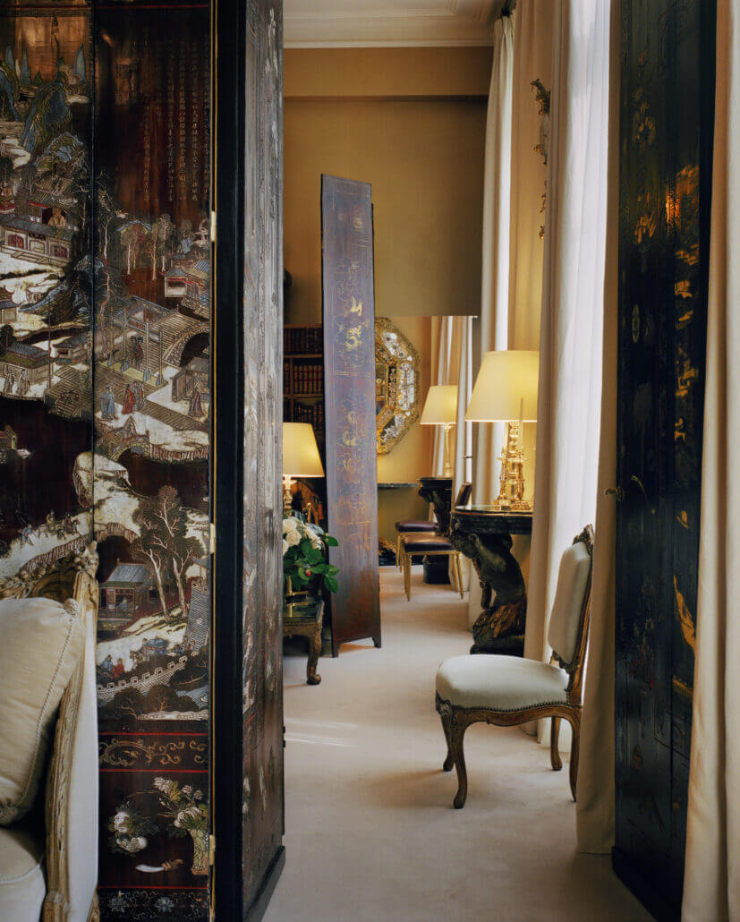 Gabrielle Chanels apartment The study 31 rue Cambon Paris © François Halard