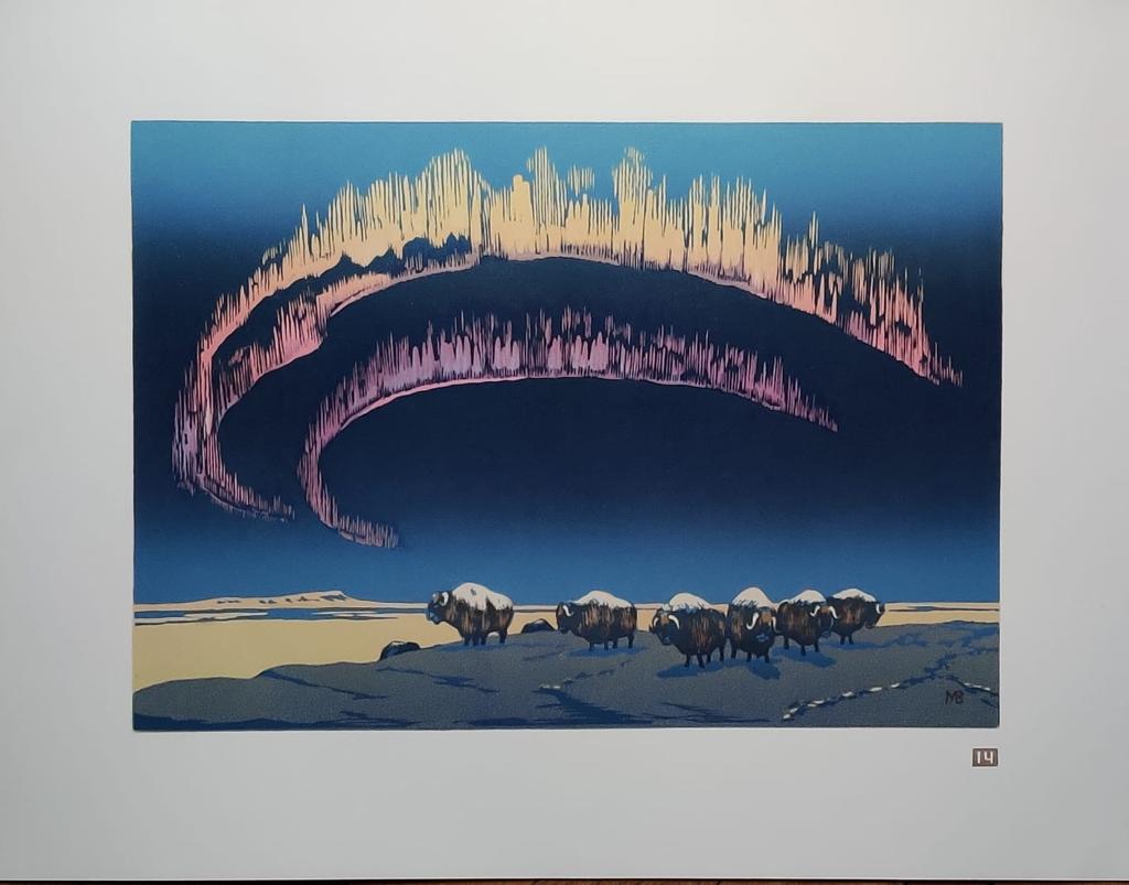 Мешков В. И. Новосёлы Таймыра. 424х547