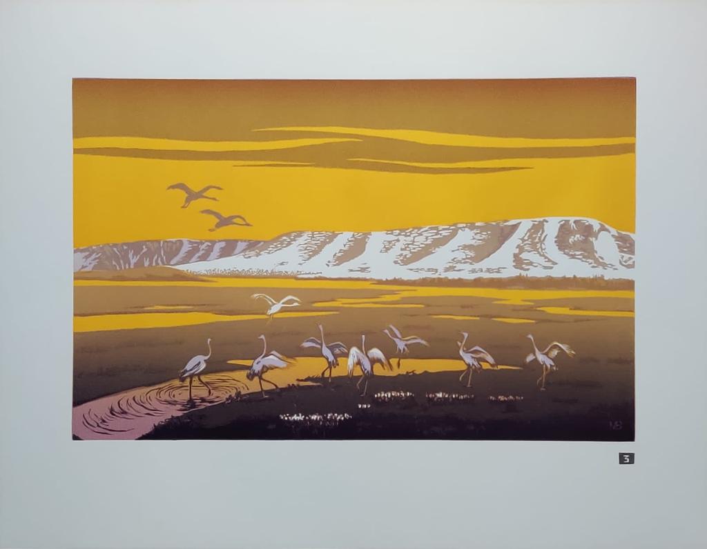 Мешков В. И. Танец журавлей. 426х544