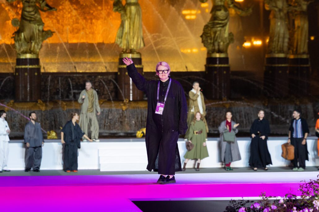 Бренды LENA KARNAUHOVA / Chilipin / Badra на Московской неделе моды 3 дизайнер Лена Карнаухова